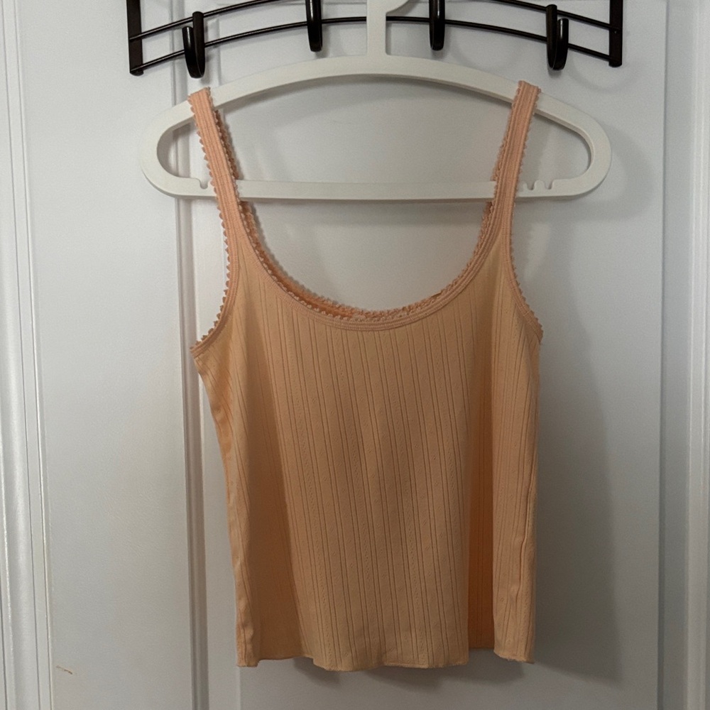 Doen Shae Tank in Rosy Apricot, size small